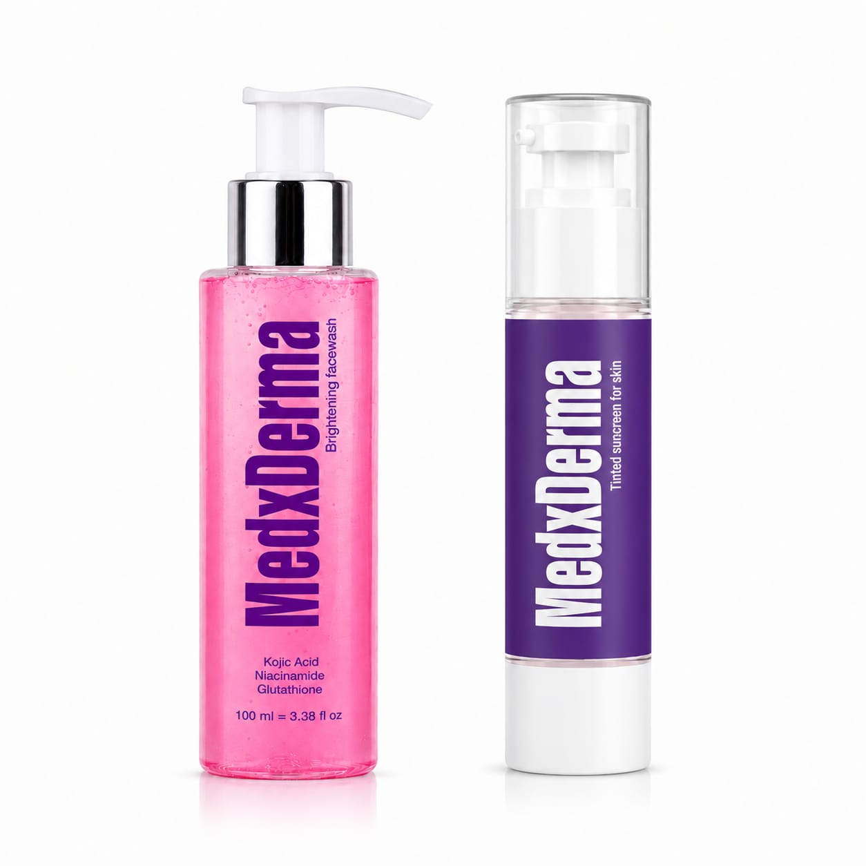 Brightening Facewash & Tinted sunscreen